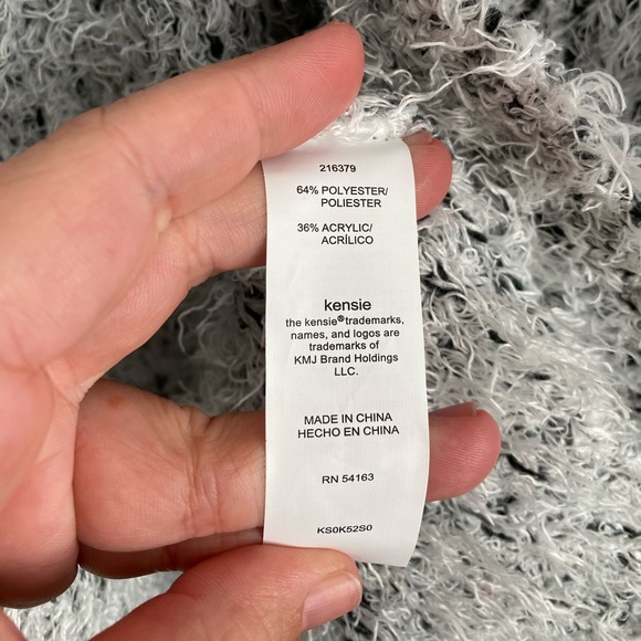 SOLD      Kensie Frosted Shaggy Oversized Cardigan - Picture 8 of 13